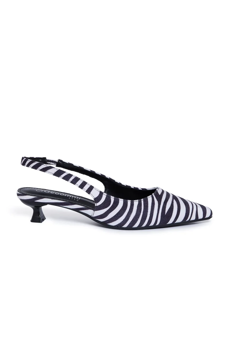 جيومني جيومني بغال منخفضة الكعب للنساء – كعب عال مريح بدون ظهر للمكتب، الكاجوال واليومي